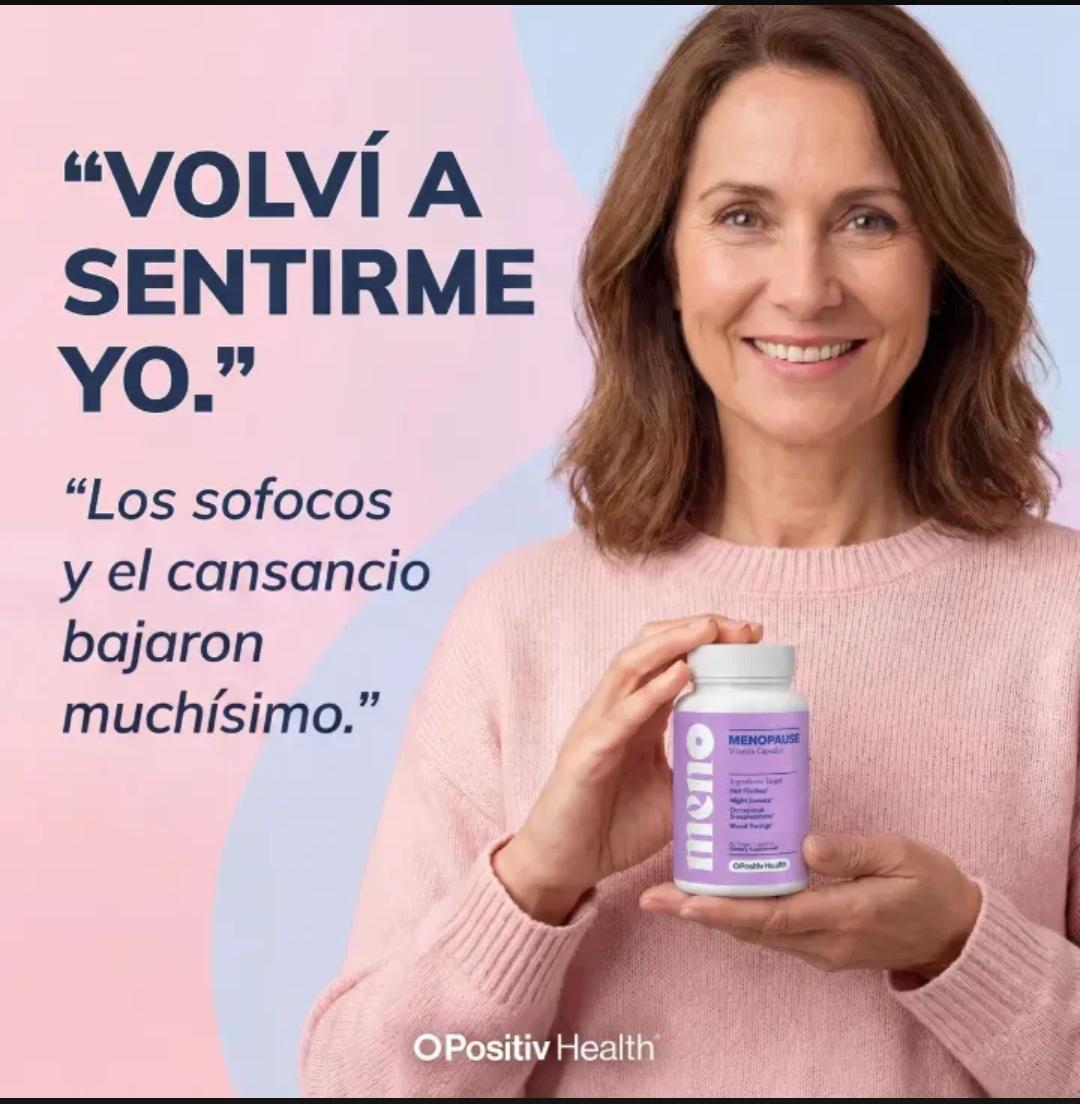 MUJER SERENA - Meno – Apoyo para el bienestar durante la menopausia