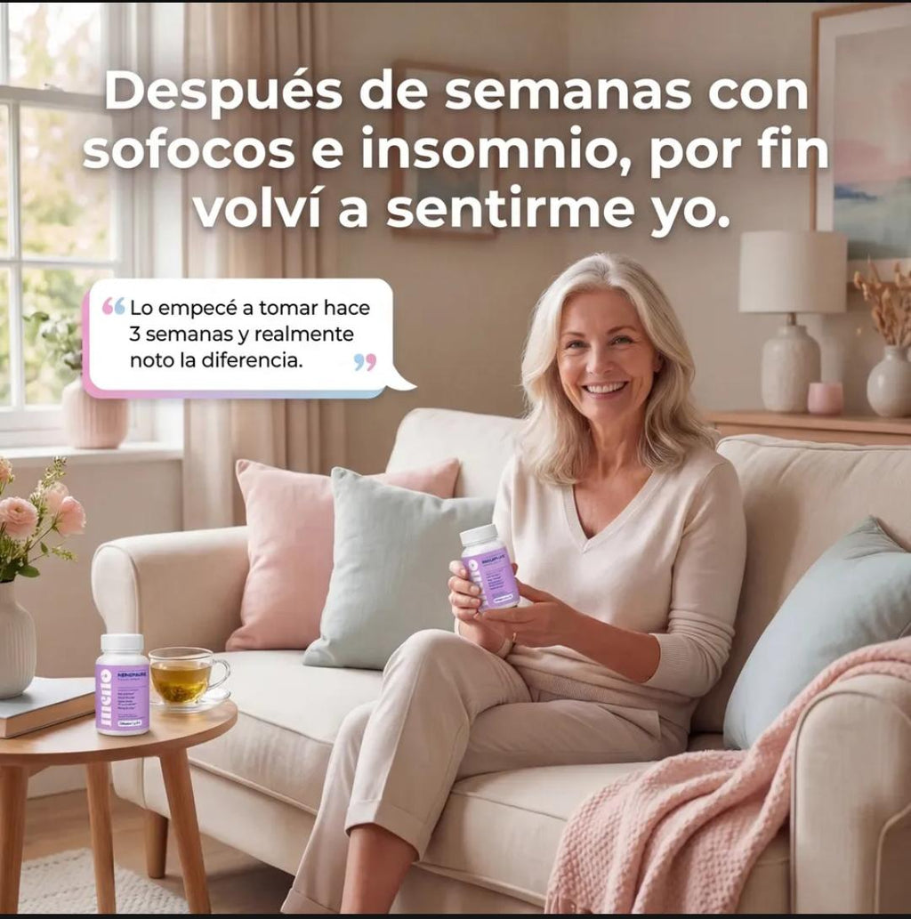 MUJER SERENA - Meno – Apoyo para el bienestar durante la menopausia