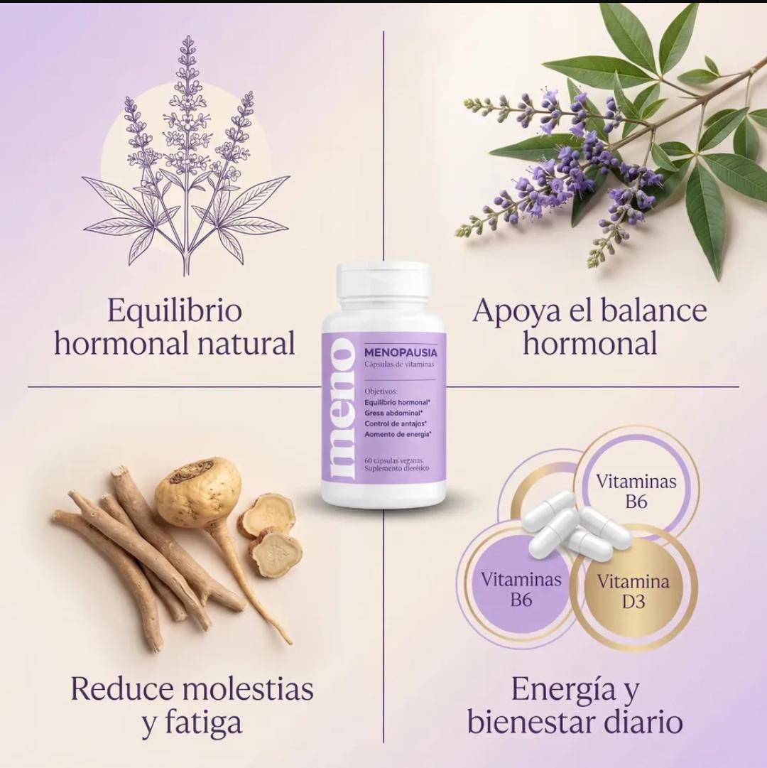 MUJER SERENA - Meno – Apoyo para el bienestar durante la menopausia