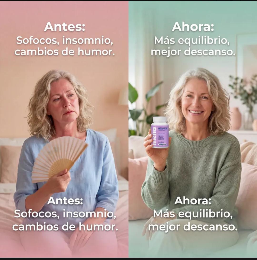 MUJER SERENA - Meno – Apoyo para el bienestar durante la menopausia